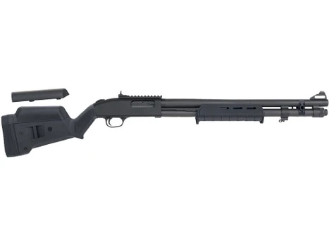 Mossberg 51773 590A1 Tactical 12 Gauge 3" 8+1 20" Parkerized Heavy-Walled Barrel Black Rec Black Fixed Magpul SGA/MOE Stock Right Hand