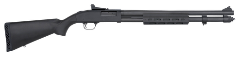Mossberg 50674 590  12 Gauge Pump 3" 8+1 20" Matte Blued Steel Barrel, Matte Blued Drilled & Tapped Receiver, M-LOK Handguards, Black Fixed Synthetic Stock                                             