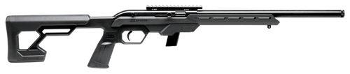 Savage Arms 45120 64 Precision Full Size 22 LR 20+1 16.50" Matte Black Heavy Threaded Barrel, Matte Black Picatinny Rail Carbon Steel Receiver, M-LOK Handguard, Black Chassis Synthetic Stock, Right Ha