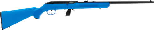 Savage Arms 40217 64 F Full Size 22 LR 10+1 21" Matte Black Carbon Steel Barrel, Matte Black Grooved Carbon Steel Receiver, Blue Fixed Synthetic Stock, Right Hand                                      