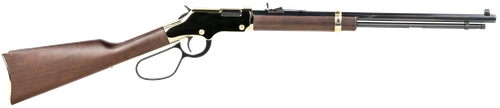 Henry H004L Golden Boy Large Loop Full Size 22 S/L/LR, 20" Blued Octagon Barrel, Brasslite Brass Drilled & Tapped Receiver, American Walnut Fixed Stock, Right Hand                                     