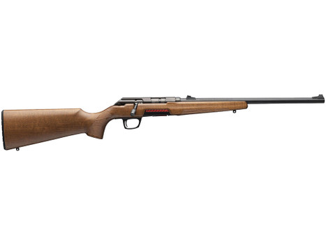 Winchester Repeating Arms 525213102 Xpert Sporter 22 LR 10+1 18" Matte Black Sporter Barrel, Black Steel Drilled & Tapped Receiver, Satin Hardwood Fixed Stock