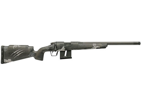 Fierce Firearms FRR17HMR18BP Carbon Razor 17 HMR 10+1 18" Black Cerakote C3 Carbon Fiber Threaded Barrel, Black Cerakote Drilled & Tapped Steel Receiver, LR Raised Negative Comb Phantom Camo Carbon Fi