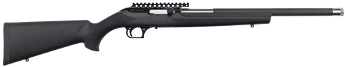 Magnum Research SBA17HMH Magnum Lite  17 HMR 19" Black Steel Threaded Barrel, Black Fixed Hogue OverMolded Stock                                                                                        