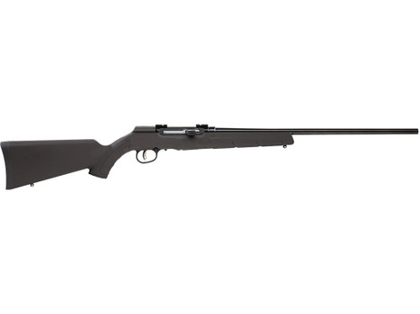 Savage Arms 47700 A Series Magnum Full Size 17 HM2 10+1 20" Matte Black Button Rifled Barrel, Matte Black Drilled & Tapped Carbon Steel Receiver, Matte Black Fixed Synthetic Stock, Right Hand