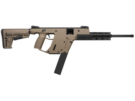 Kriss USA KV22CFD03 Vector CRB Gen2 Full Size 22 LR 30+1 16" Black Nitride Threaded Barrel, Flat Dark Earth Picatinny Rail Aluminum Receiver, M-LOK Handguard, Flat Dark Earth 6 Position Synthetic Stoc