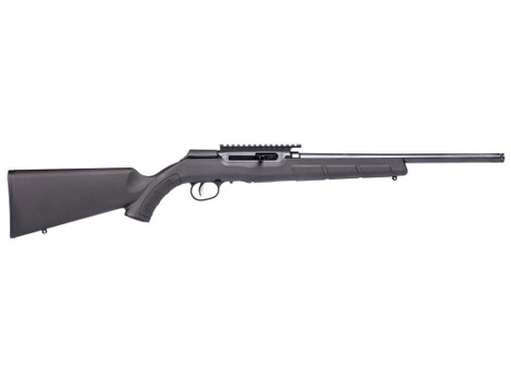 Savage Arms 47241 A22 FV-SR Full Size 22 LR 10+1 16.50" Matte Black Threaded Barrel, Matte Black Picatinny Rail Carbon Steel Receiver, Matte Black Fixed Synthetic Stock, Right Hand