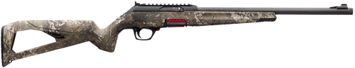 Winchester Repeating Arms 521111102 Wildcat SR Full Size 22 LR 10+1 16.50" Matte Blued Threaded Sporter Barrel, Picatinny Rail Matte Black Polymer Receiver, TrueTimber Strata Skeletonized Synthetic St