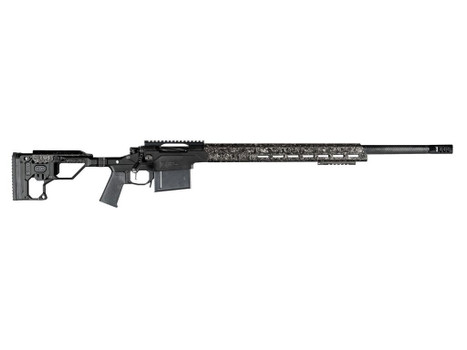 Christensen Arms 801-03182-00 MPR FFT 22 Creedmoor 20" Carbon Fiber Threaded Barrel, Black Nitride Steel Receiver w/Picatinny Rail, M-LOK Handguard, Picatinny Rail Forend, Tungsten Gray Adjustable Fol
