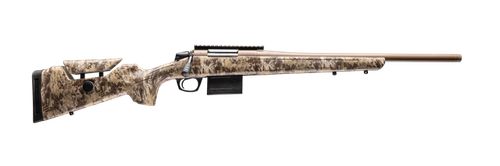 CVA CR4056 Cascade Varmint Hunter 6mm Creedmoor 10+1 20" Flat Dark Earth Cerakote Threaded Barrel & Receiver w/Picatinny Rail, Krytek Highlander Adj Comb & LOP Synthetic Stock                         