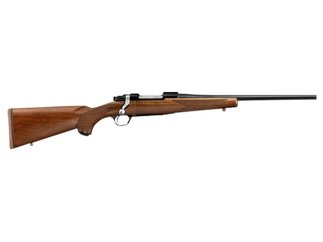 Ruger 37140 Hawkeye Compact 7mm-08 Rem 4+1 16.50" Satin Blued Alloy Steel Barrel, Steel Receiver w/Integral Scope Mount, American Walnut Fixed Stock, Right Hand