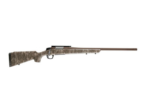 CVA CR3989MOBL Cascade XT 6.5 PRC 2+1 24" Midnight Bronze Cerakote Fluted Threaded Steel Barrel & Receiver w/Picatinny Rail, Mossy Oak Bottomland Adjustable Synthetic Stock, Right Hand