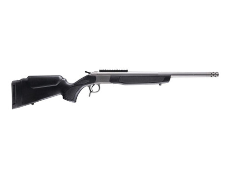 CVA CR4434S Cascade Takedown 223 Rem 1rd 20" Matte Stainless Steel Threaded Barrel & Receiver w/Picatinny Rail, Black Synthetic Stock