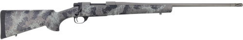 Howa HMFN300BLKGL 1500 Fence Line 300 AAC Blackout 5+1 16.25" Tungsten Cerakote Threaded Barrel, Tungsten Cerakote Aluminum Drilled & Tapped Receiver, Gray Light Camo Fixed Synthetic Stock, Right Hand