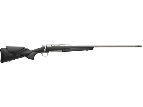Browning 036008227 X-Bolt 2 Hunter Full Size 7mm Rem Mag 3+1 26" Stainless Steel Threaded Barrel, Drilled & Tapped Stainless Steel Receiver, Adj Vari-Tech Black Composite Stock w/Adjustable Comb & LOP