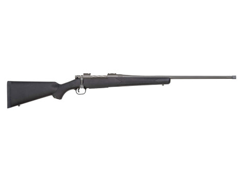 Mossberg 28262 Patriot Full Size 400 Legend 4+1 20" Stainless Cerakote Threaded Barrel, Drilled Stainless Cerakote Stainless Steel Receiver, Black Fixed Synthetic Stock