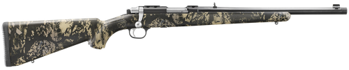Ruger 7427 77/44  44 Rem Mag 4+1 16.60" Blued Threaded Barrel, Blued Alloy Steel Receiver w/Integral Scope Mount, Kryptek Obskura Nox Camo Synthetic Stock                                              