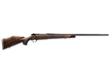 Weatherby MDX01N65CMR2O Mark V Deluxe Full Size 6.5 Creedmoor 4+1 22" High Gloss Fluted Barrel, High Gloss Blued Steel Drilled & Tapped Receiver, Gloss Walnut Monte Carlo Stock, Right Hand