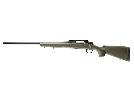 CVA CR3991GLH Cascade XT 300 Win Mag 3+1 24" Graphite Black Cerakote Fluted Threaded Barrel, Graphite Black Cerakote Picatinny Rail, Fixed OD Green w/Black Webbing Synthetic Stock, Left Hand