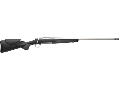 Browning 036008297 X-Bolt 2 Hunter Full Size 300 PRC 3+1 26" Stainless Steel Threaded Barrel, Drilled & Tapped Stainless Steel Receiver, Adj Vari-Tech Black Composite Stock w/Adjustable Comb & LOP