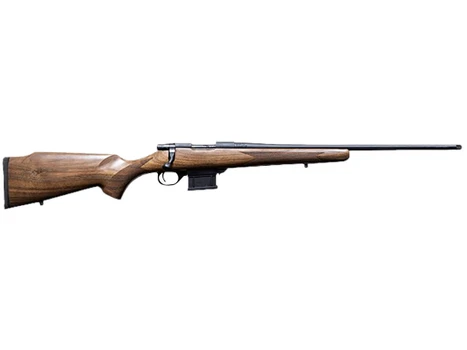 Howa HWH22ARC 1500 Mini Action Full Size 22 ARC 5+1 22" Blued Threaded Barrel, Blued Stainless Steel Drilled & Tapped Receiver, Walnut Fixed Stock, Right Hand