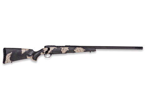 Weatherby MGS01N7MMBR2B Mark V Backcountry Guide 7mm BC BSF Carbon Graphite Black Cerakote/Peak 44 Blacktooth Exposed Carbon Fiber w/ Olive Green/Backpack Sponge Stock