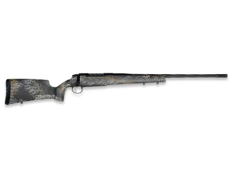 Weatherby 3WAST65RWR4B 307 Alpine ST 6.5 WBY RPM 4+1 22" Graphite Black Cerakote Spiral Fluted Threaded Barrel, Steel Drilled & Tapped Receiver, Carbon Fiber w/Gray, Light Gray & Gold Sponge Accents F