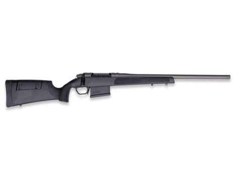 Weatherby 3WR0425RWR0T 307 Range SF 25 WBY RPM 5+1 20" Tungsten Cerakote Heavy Threaded Barrel, Tungsten Cerakote Steel Drilled & Tapped Receiver, Black Adj Cheek Piece & LOP Synthetic Stock, Right Ha