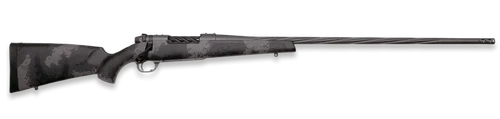 Weatherby MLW01N7MMBR2B Mark V Live Wild 7mm BC 3+1 20" Carbon Gray Cerakote Fluted Threaded Barrel & Drilled & Tapped Receiver, Black w/Gray Accents Fixed Polymer Stock, Right Hand                   