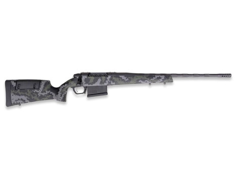 Weatherby 3WRX225RWR4B 307 Range XP 2.0 25 WBY RPM 5+1 22" +2" Graphite Black Cerakote Fluted Threaded Barrel, Steel Drilled & Tapped Receiver, Black w/Gray & Green Sponge Accents Adj Cheek Piece & LO