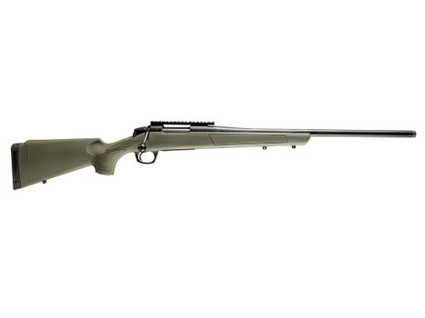 CVA CR3910G Cascade 7mm Rem Mag 3+1 24" Graphite Black Cerakote Threaded Barrel, Graphite Black Cerakote Picatinny Rail Steel Receiver, OD Green Synthetic Stock