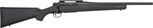 Mossberg 28232 Patriot Carbine 350 Legend 5+1 18" Matte Blued Threaded Bull Barrel, Matte Blued Picatinny Rail Receiver, Black Fixed Synthetic Stock                                                    