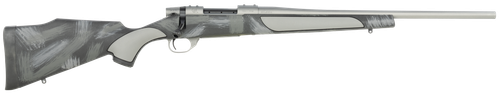 Weatherby VC38350NR0O Vanguard Shadow 350 Legend 5+1 20" Carbon Gray Cerakote #2 Standard Barrel, Carbon Gray Cerakote Steel Drilled & Tapped Receiver, Black w/Gray & White Accents Monte Carlo Stock  