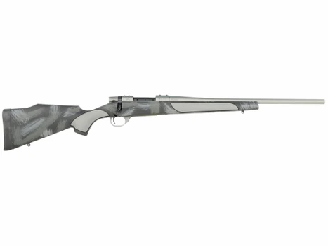 Weatherby VC38350NR0O Vanguard Shadow 350 Legend 5+1 20" Carbon Gray Cerakote #2 Standard Barrel, Carbon Gray Cerakote Steel Drilled & Tapped Receiver, Black w/Gray & White Accents Monte Carlo Stock
