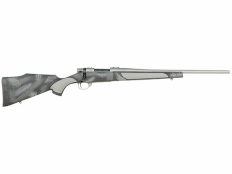 Weatherby VC38350NR0O Vanguard Shadow 350 Legend 5+1 20" Carbon Gray Cerakote #2 Standard Barrel, Carbon Gray Cerakote Steel Drilled & Tapped Receiver, Black w/Gray & White Accents Monte Carlo Stock