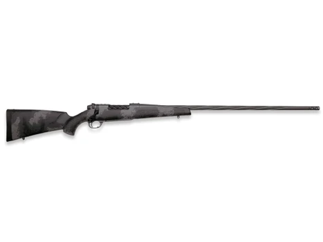 Weatherby MLW01N7MMWR8B Mark V Live Wild 7mm Wthby Mag 3+1 26" Carbon Gray Cerakote Fluted Threaded Barrel & Steel Drilled & Tapped Receiver, Black w/Gray Accents Fixed Polymer Stock, Right Hand