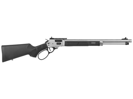 Smith & Wesson 13813 1854 357 Mag 10+1 19.25" Stainless Threaded Barrel, Picatinny Rail Stainless Steel Receiver, M-LOK Forend, Fixed w/Textured Grip Panels Black Synthetic Stock