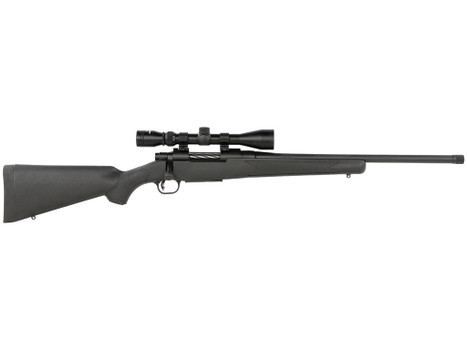Mossberg 28212 Patriot Full Size 400 Legend 4+1 20" Matte Blued Fluted Threaded Barrel, Drilled & Tapped Matte Blued Stainless Steel Receiver, Black Fixed Synthetic Stock 3-9x40mm Duplex, Right Hand