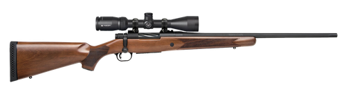 Mossberg 28213 Patriot  Full Size 400 Legend 4+1 20" Matte Blued Fluted Threaded Barrel, Drilled & Tapped Matte Blued Stainless Steel Receiver, Walnut Fixed Wood Stock 3-9x40mm Duplex, Right Hand     