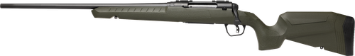 Savage Arms 32074 Axis 2  6.5 Creedmoor 4+1 22" Matte Black Sporter Barrel, Matte Black Drilled & Tapped Steel Receiver, Fixed Green Synthetic Stock, Left Hand                                         