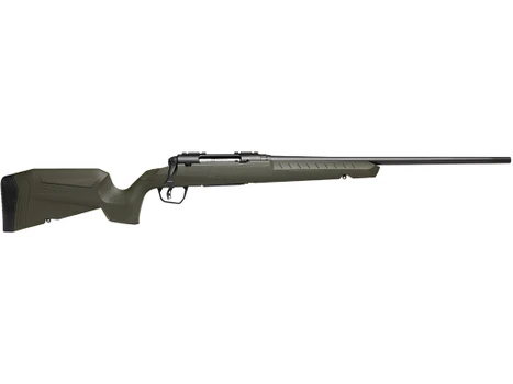 Savage Arms 32041 Axis 2 7mm-08 Rem 4+1 22" Matte Black Sporter Barrel, Matte Black Drilled & Tapped Steel Receiver, Fixed Green Synthetic Stock, Right Hand