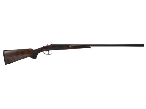 Heritage Mfg BL41028BK Badlander Full Size 410 Bore Break Open 3" 2rd 28" Black Chrome Side By Side Barrel, Black Chrome Receiver, Fixed Turkish Walnut Stock