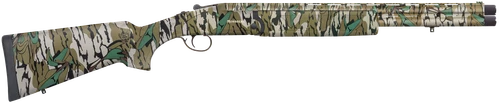 Mossberg 75486 Silver Reserve Eventide Turkey Over/Under 20 Gauge 3" 2rd 20", Mossy Oak Greenleaf, Synthetic Furniture, Fiber Optic Sight, Ext. Turkey Choke                                            