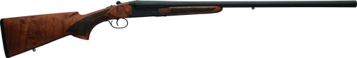 Charles Daly 930387 500 Coach 20 Gauge Break Open 3" 2rd 26" Black Side By Side Barrel, Steel Receiver, Fixed w/Pistol Grip Checkered Walnut Stock                                                      