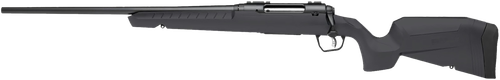 Savage Arms 32144 Axis 2 Compact 7mm-08 Rem 4+1 20" Matte Black Heavy Sporter Barrel, Matte Black Drilled & Tapped Carbon Steel Receiver, Fixed Matte Gray Synthetic Stock, Left Hand                   