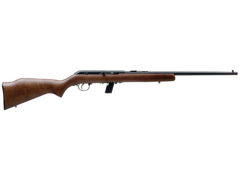 Savage Arms 30000 64 G Full Size 22 LR 10+1 21" Matte Black Sporter Barrel, Matte Black Grooved Carbon Steel Receiver, Satin Hardwood Fixed Stock, Right Hand