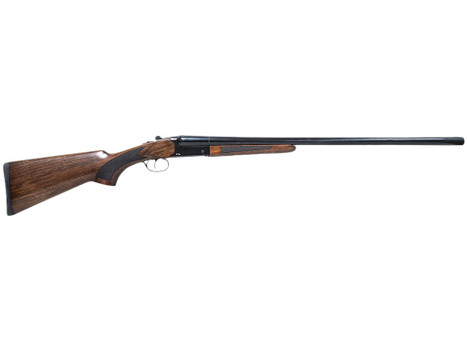 Pointer FT62028 FT6 Full Size 20 Gauge Break Open 3" 2rd 28" Black Side By Side Barrel, Black Anodized Aluminum Receiver, Fixed Turkish Walnut Stock, Ambidextrous