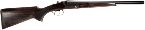 Heritage Mfg BL1218BK Badlander  Full Size 12 Gauge Break Open 2rd 18.50" Black Chrome Side By Side Barrel & Receiver, Fixed Turkish Walnut Stock                                                       