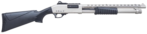 Citadel FRMN1220SYN Mariner  12 Gauge Pump 3" 4+1 18.50" Black Full Heat Shield Barrel, Black Picatinny Rail Steel Receiver, Fixed Black Synthetic Stock                                                