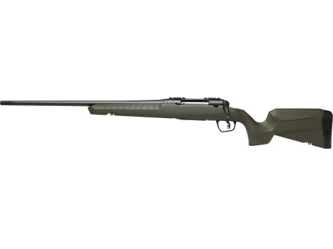 Savage Arms 32128 Axis 2 Compact 223 Rem 4+1 20" Matte Black Heavy Sporter Barrel, Matte Black Drilled & Tapped Carbon Steel Receiver, Fixed OD Green Synthetic Stock, Left Hand